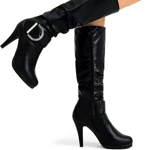 Black Stiletto Boots